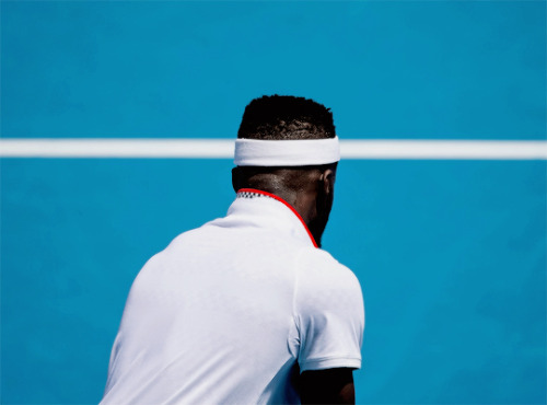 American Frances Tiafoe reaches his first Grand Slam Quarter final on his 21st Birthday, after beati