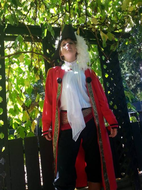  Progress pictures of the Pirate!England cosplay from two summers ago, kinda funny since I don’t cos