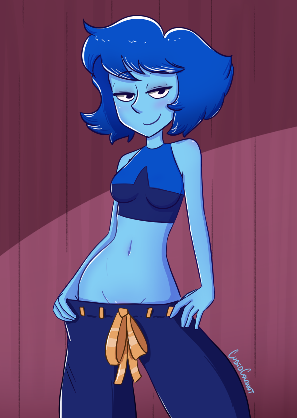 Totally sfw Lapis from my patreon! See the alt version now on twitter, NG, patreon,