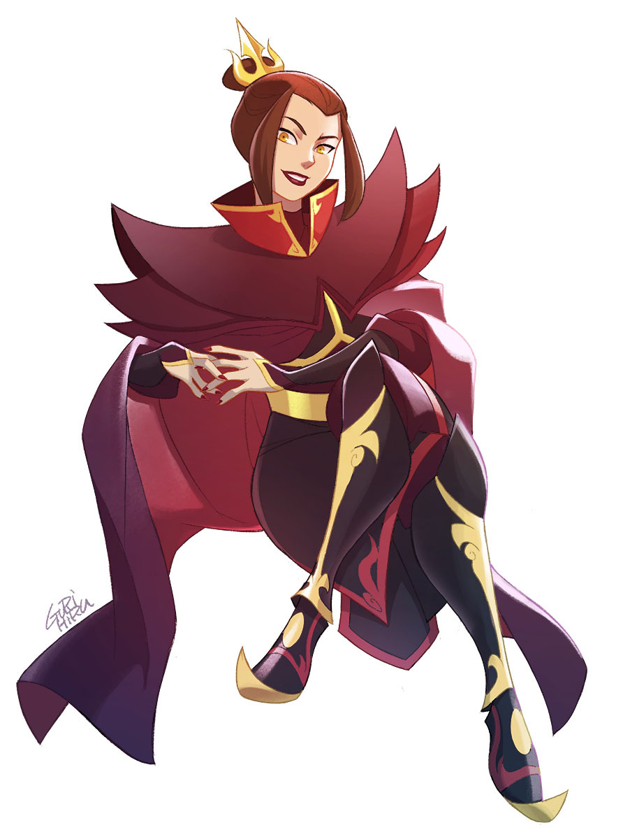bryankonietzko:  gurihiru:   Azula  From the incredible art team behind the Dark