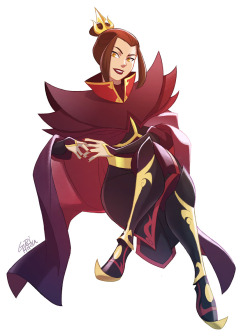 bryankonietzko:  gurihiru:   Azula  From the incredible art team behind the Dark Horse Avatar comics. 