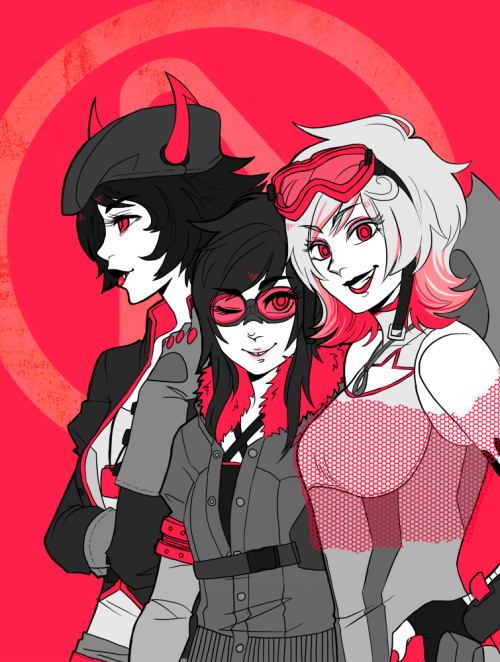 blackoutballad: ROXY AND THE RIOT GALS more borderlandstuck stuff, establishing that there will be 4