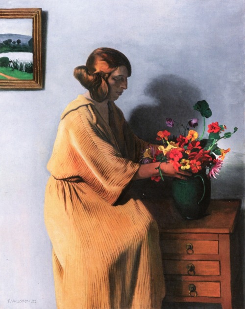 artsandcrafts28: The Bouquet Felix Vallotton 1922