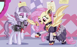 jakelionstumblr: Flutterbat’s Fashion Match