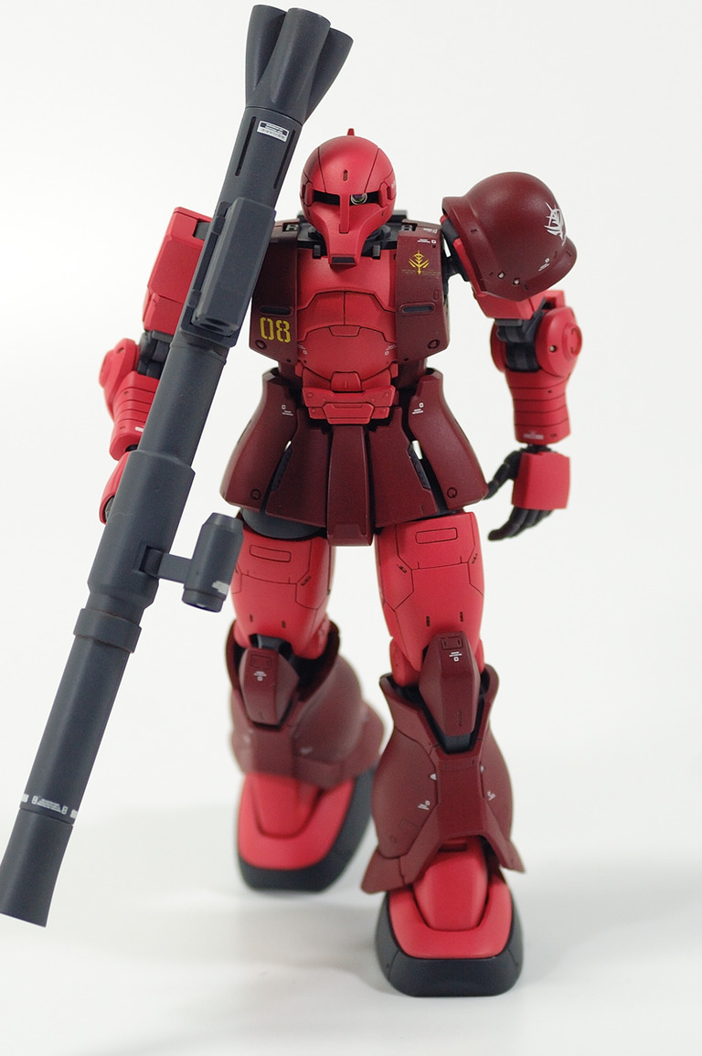 aniplamo:  1/144 HG Zaku 1 Char Aznable Customby kenta0824