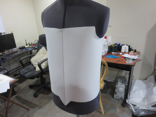 First WIP pics of what will eventually be a set of fierce deity Link armor. Right now I’m just cutti