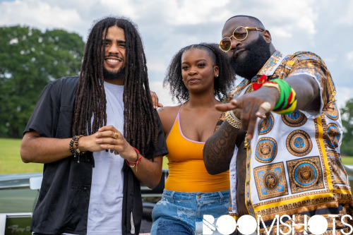 Skip Marley video shoot for “Make Me Feel” featuring Ari Lennox and Rick Ross. Photograpghs by Jonat
