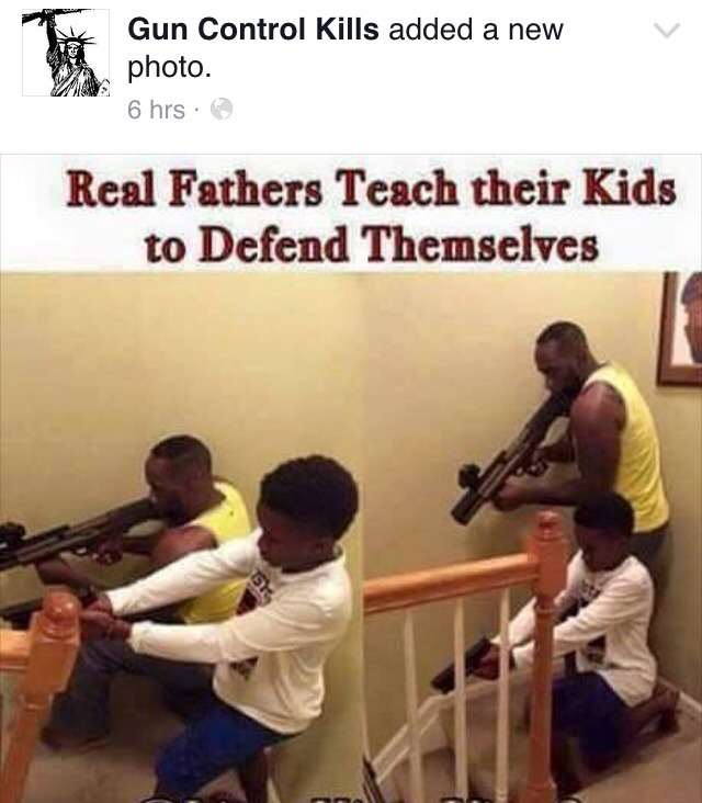 metal-queer-solid:  alwayschasingsafety:  Dislike the second picture…  He’s letting