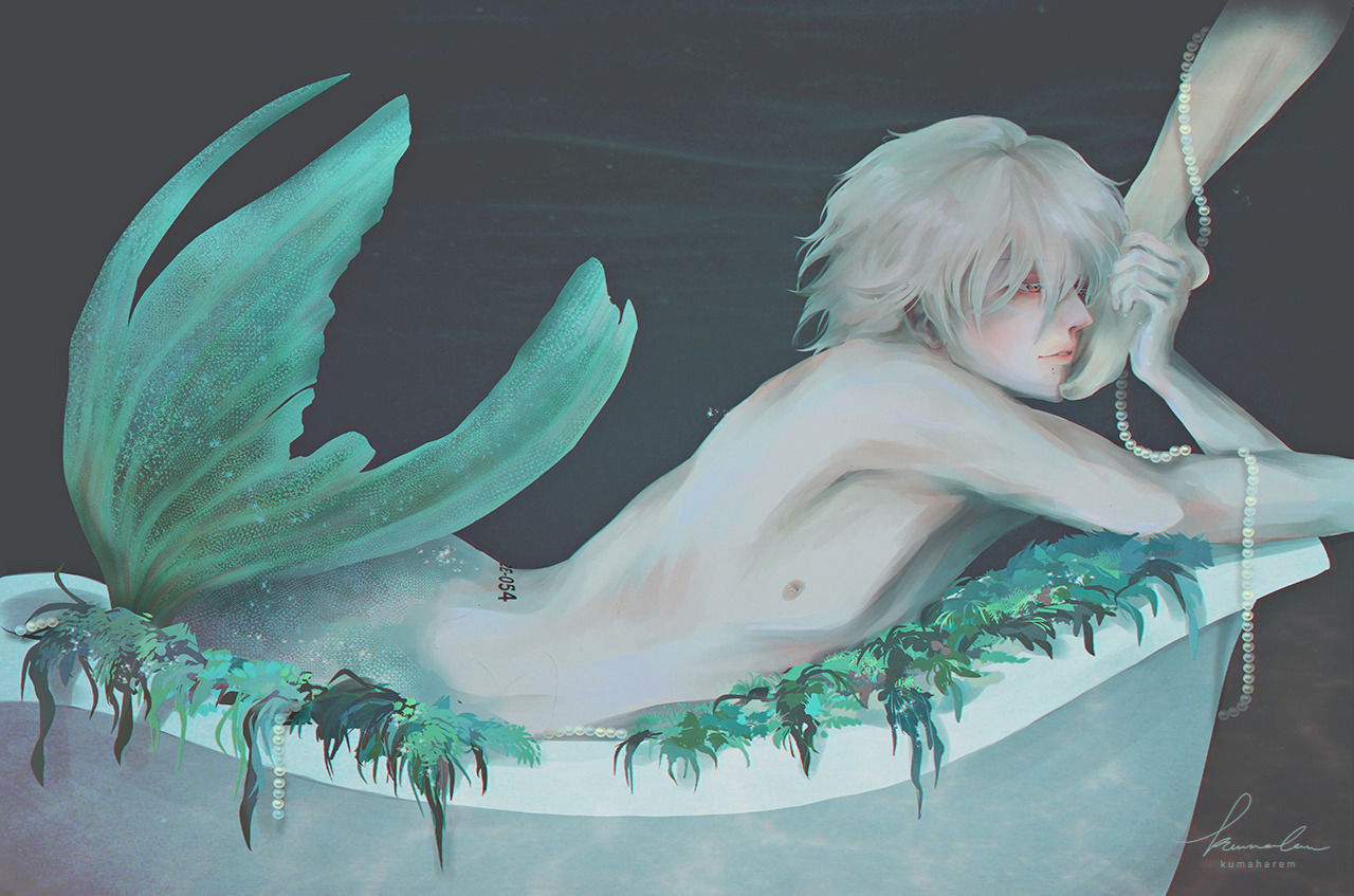 kumakraft:  What if the prince sacrificed his legs to be with the merman this time…