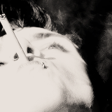 blackveilbrideswwegleek:  Andy Biersack ; smoking  