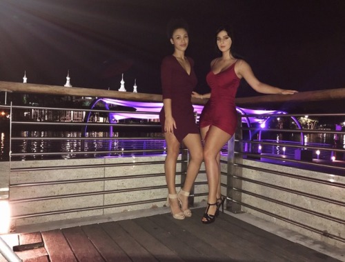 babes-in-tight-dress: My girlfriend and I :) tiny.cc/qc3cny