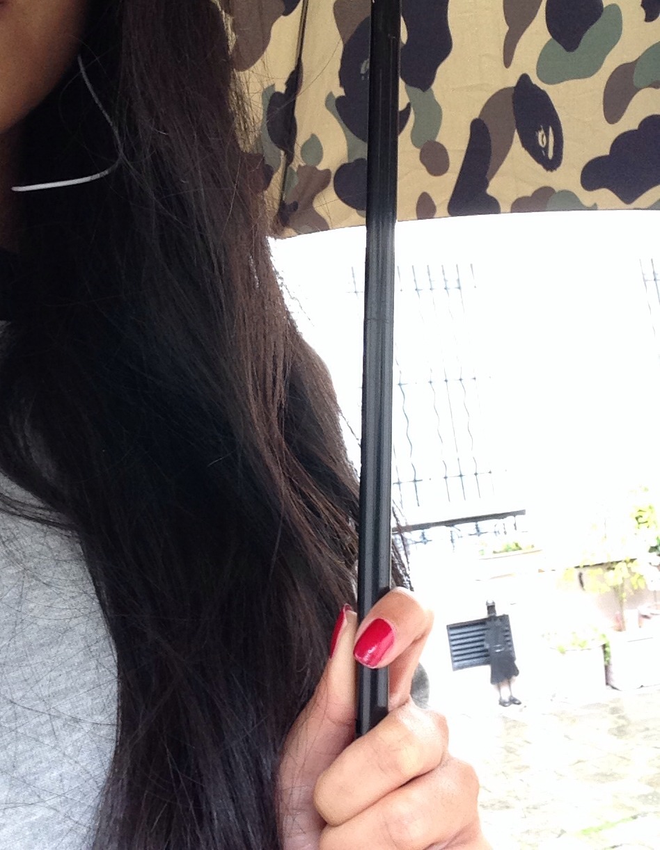 0h30:  Camo for the rain. 