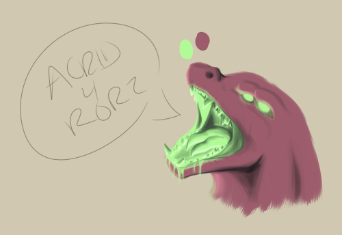 nulltrooper:  MY BOI ACRID IS BACK Who knows if I’ll finish this 