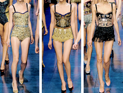 -balenciaga:  Finale at Dolce & Gabbana