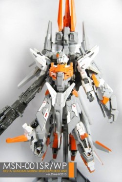 mechaddiction:  Delta Gundam Sierra MSN-001SR/WP