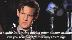 padfootses:  Matt Smith &amp; David Tennant: our Doctors’ differences (x) 