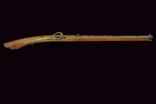 Japanese matchlock teppo, 19th century.from Czerny’s International Auction House