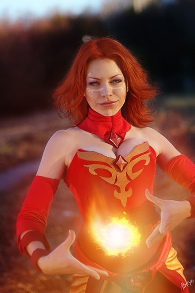 Porn photo Dota 2  Lina cosplay model: Lill photo: