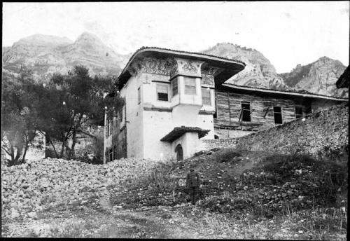 A house in Kruja, Albania 1916