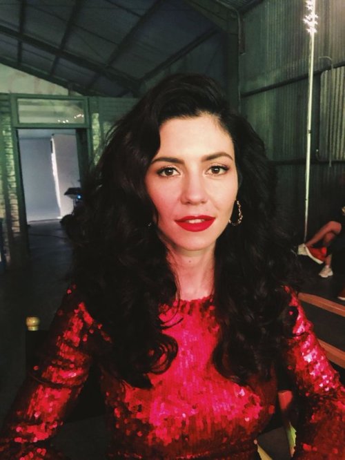 marinasdaily: behind the scenes of baby music video
