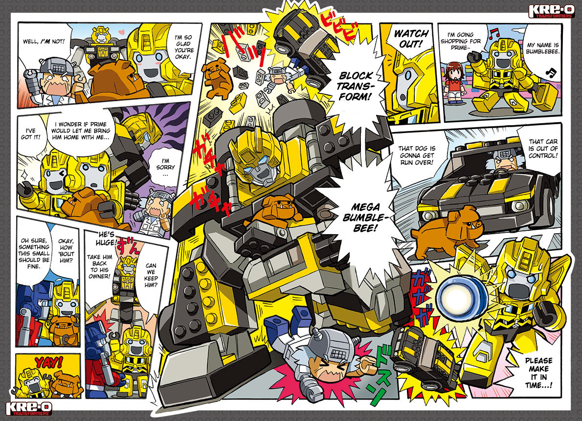 bootylicious-buggy:  needsabouttreefiddy:  New Kre-O manga! In today’s chapter,