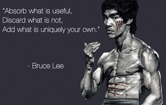 bruceleeonline:  I always like Bruce lee’s all sorts of discourse, and it has a