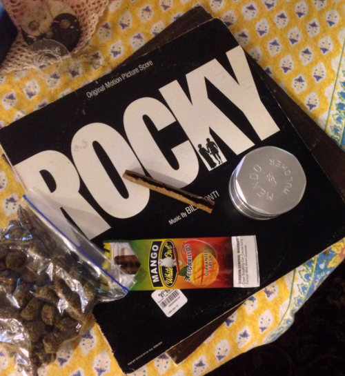 mdeadma:  Boutta roll up and listen to the rocky soundtrack 