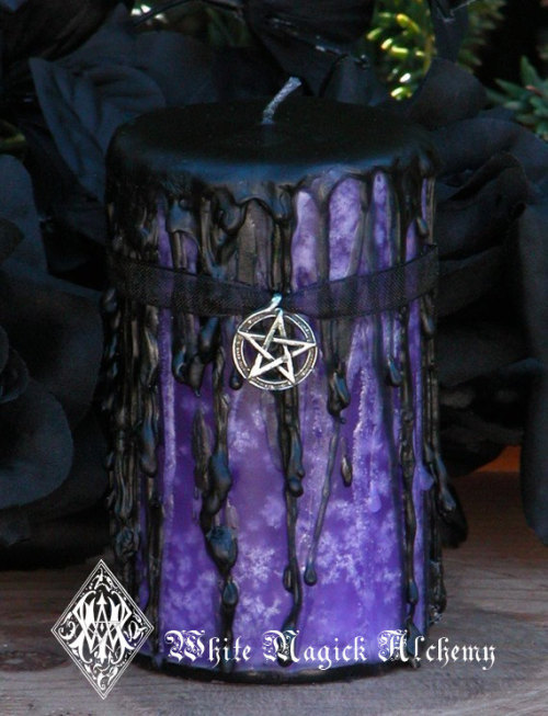 morg-ana:  theravenaurora:  Absolutely gorgeous, unique candles from ~WhiteMagickAlchemy~  ☽ witchcraft, astrology, nature & sex ☾ 