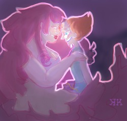 kisudraws:  tHINK ABOUT ALL THOSE TIMES AFTER BATTLE PEARL HAD CRIED AGAINST ROSE AND SHE NEEDED TO HOLD PEARL UNTIL SHE CALMED DOWN BC SHE WAS SO AFRAID OF LOSING ROSE these two are killing me 