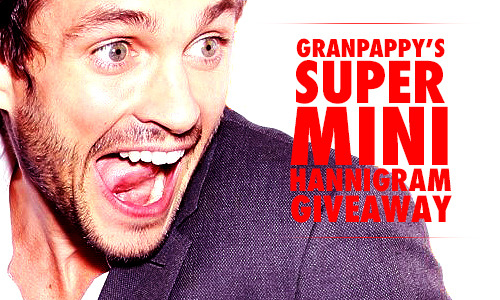granpappy-winchester:   DECEMBER 10th - 13th Prizes~~   1 Holiday Hannigram Card
