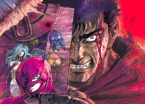 ryuseigum:  Illustrations for the Berserk anime (1997-98)