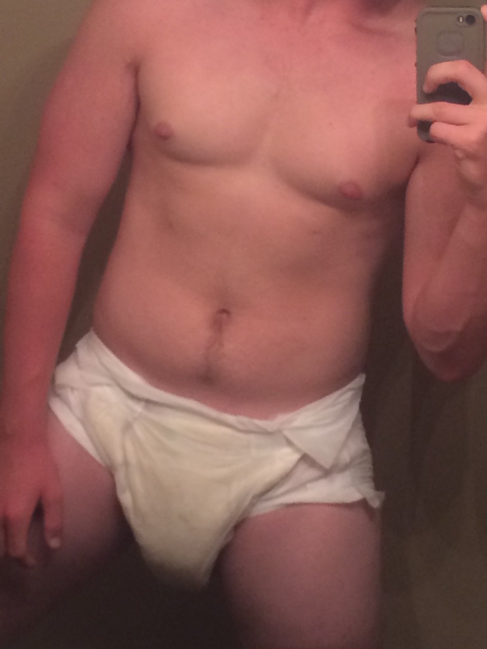 babyjax77:  Woke up soaked from another night’s wetting, aw man. I really tried