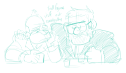 liamniisan:twitter talk abt an au where rick