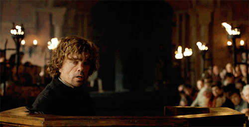 rose-tylers: tyrion lannister in every episode | 4.06 the laws of gods and men