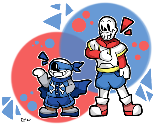 Crossbones And Papyrus! =D