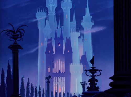 cinemamonamour:Cinderella (1950) Background Art“Mary Blair played a big part in the success of Disne