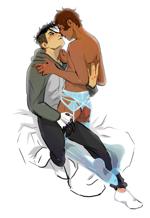 tetsarou:I’ve been in a real Shance mood and this short nsfw fic gives me life and an excuse t