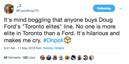 thiswaycomessomethingwicked:  allthecanadianpolitics:  burning-yaungol:  allthecanadianpolitics: Doug Ford is an elite. Pass it on. :) I remember hearing sometime that “Elites” was basically Dogwhistling for Jews  That would not surprise me given