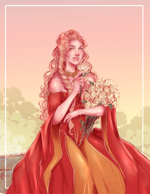 i-am-a-lady-damn-it:Joanna Lannister in House ColorsHappy Birthday @joannalannister !!!