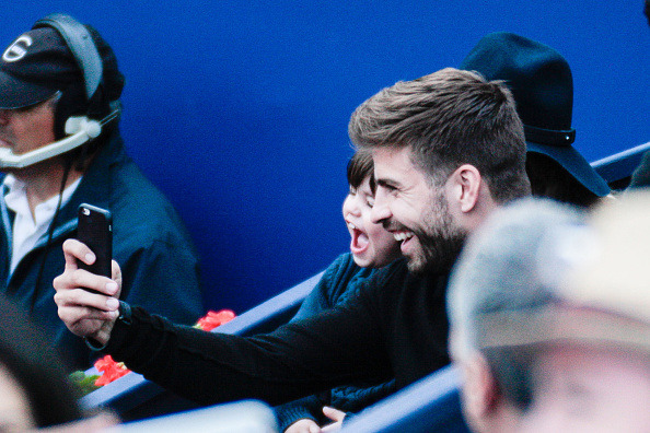 Gerard pique and shakira milan