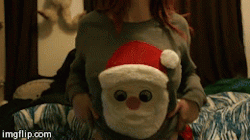 accessorizednudegirls:   Christmassy boobs