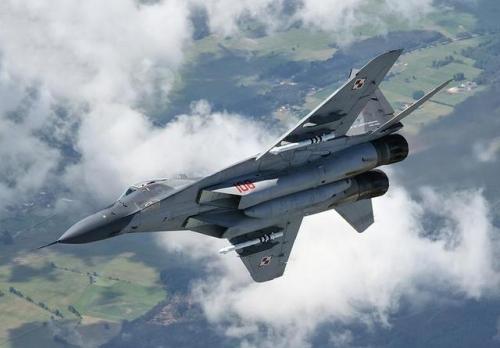 bmashina:Polish MiG-29A from the 23rd tactical air base