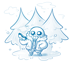 mdlune:  Sorry I couldn’t finish this, I’m as lazy as Sans. 