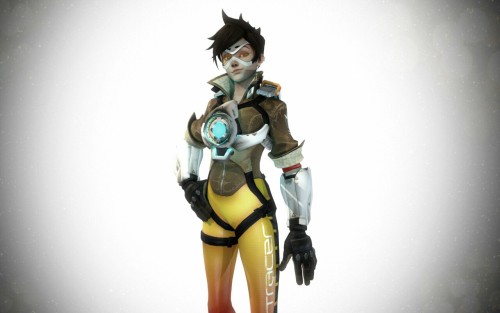 Just got a Tracer model from Overwatch for Garry’s mod. She’s fucking adorable, so, I ma