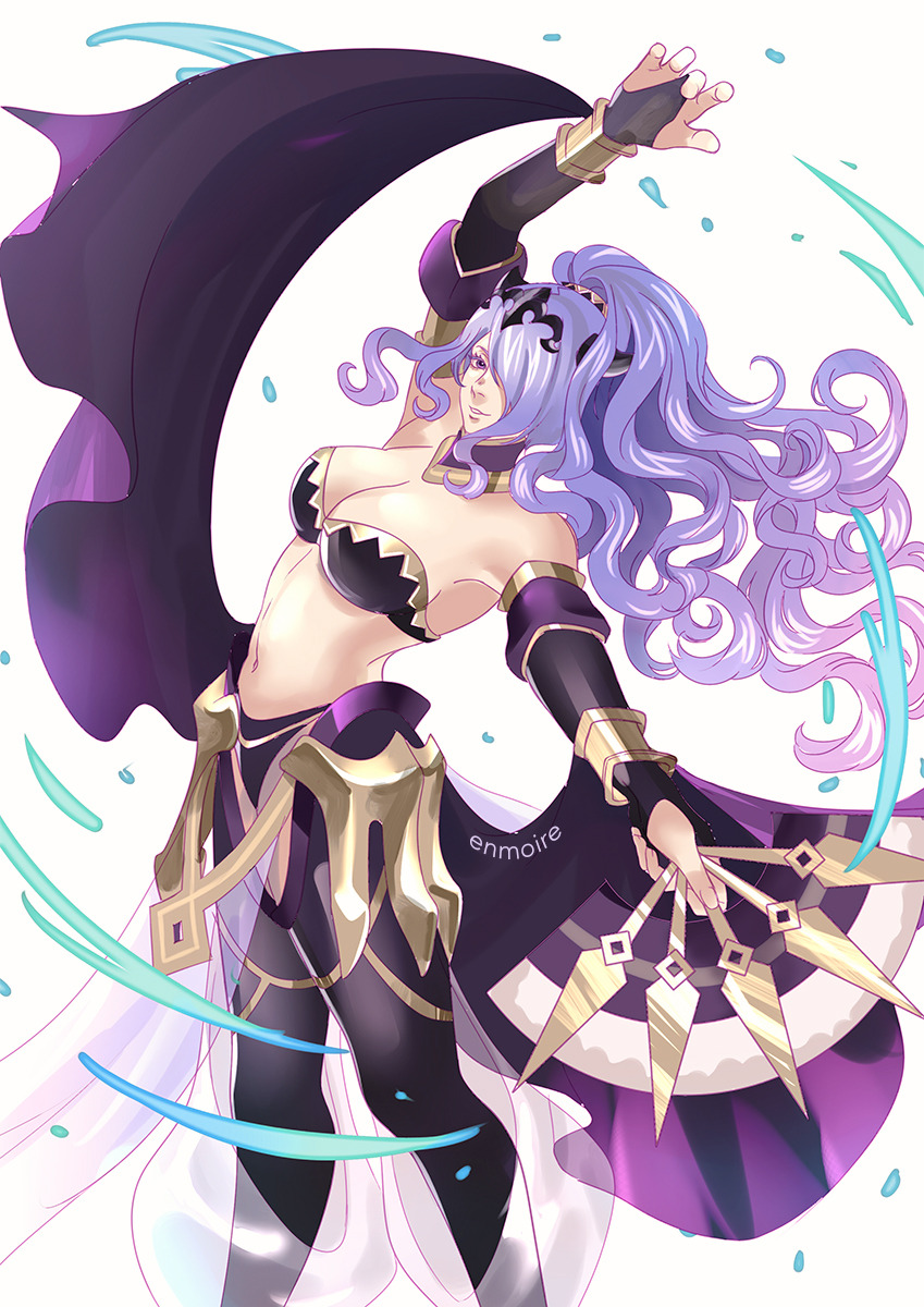 enmoire:  For FE Compendium challenge on twitter, FE Heroes Alt! I made Camilla
