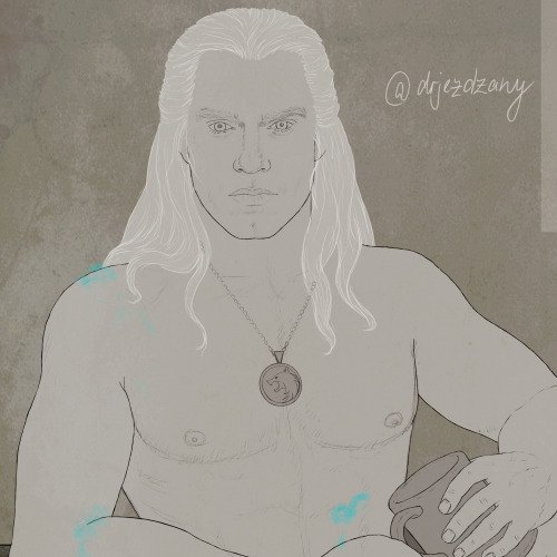 Here’s a preview at the Geralt I’m drawing for the @pinupwitcher calender.Pre-orders hav
