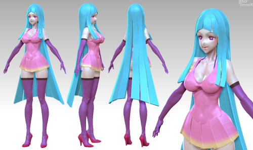 leslyzerosix:  [WIP]ME!ME!ME! - Meme My new modeling works  ‘ Meme’ :D Thank you! STREAM   ;9