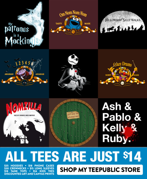 There&rsquo;s a sale going on at my Teepublic store! Right tees, right site… ;) w