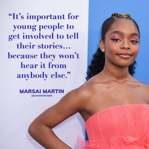 makerswomen:Marsai Martin was told she was too young to be an executive producer. She then went on t