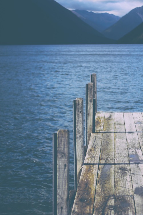 Ryan Clough // The Wharf. Lake Rotoiti, New Zealand. 